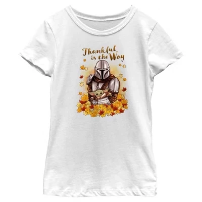 Футболка для девочек Star Wars Grogu, белая