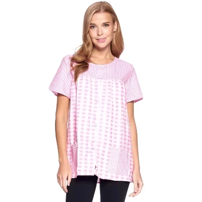 Женская блуза-фартук Casual Nights, 3XL, розовая