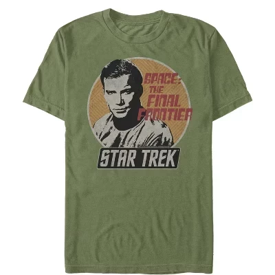Мужская футболка Kirk Circle из оригинальной серии Final Frontier