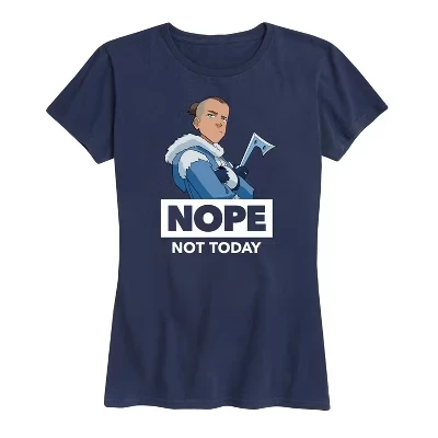Женская футболка Avatar, Sokka Nope, синяя