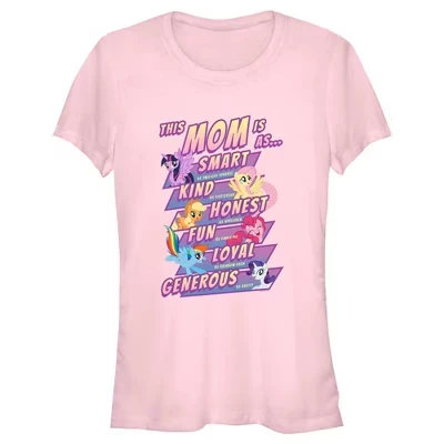 Женская футболка My Little Pony «Мама умница», розовая