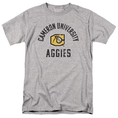 Мужская футболка NCAA Cameron University Aggies, меланжевая