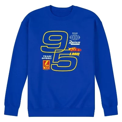 Мужская - - Толстовка из флиса с графическим принтом Lightning McQueen 95 Racing Jersey