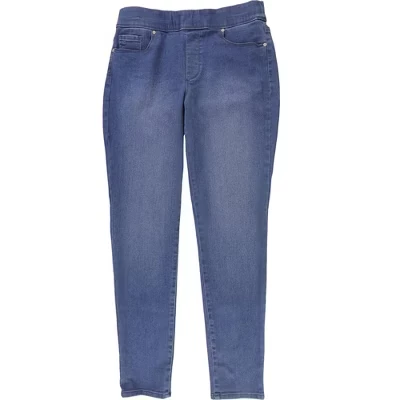 Женские джинсы Avery Pull On Slim зауженного кроя синего цвета