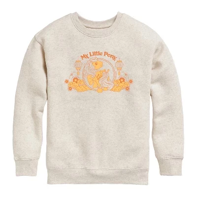 Флисовая толстовка Youth Boys Crew с графическим рисунком и длинным рукавом из натурального флиса