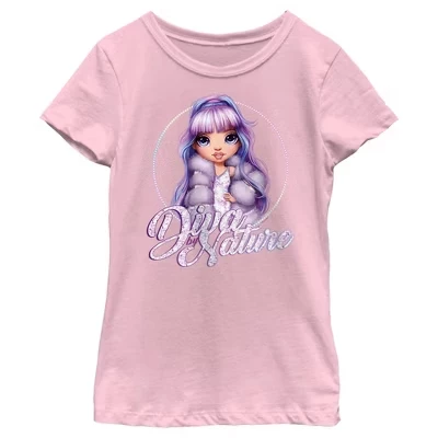 Женская футболка Violet Diva by Nature для девочек