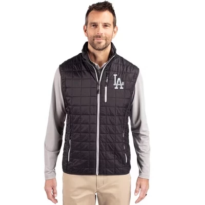 Мужской пуховик Los Angeles Dodgers Rainier PrimaLoft® с эко-изоляцией на молнии черный