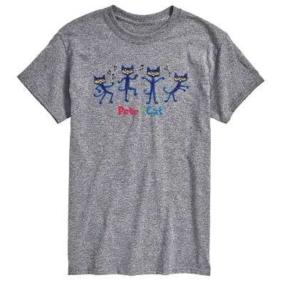Мужская танцевальная футболка с коротким рукавом и графическим рисунком athletic heather