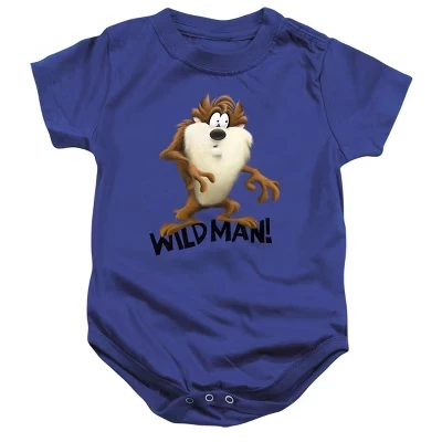 Детское боди Baby Taz Wild Man синего цвета