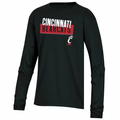 Футболка с длинным рукавом для мальчиков Cincinnati Bearcats