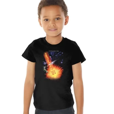 Футболка для маленьких мальчиков Undiscovered Cntry Черная черный