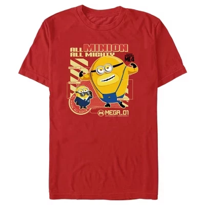 Мужская футболка Despicable Me Dave, красная