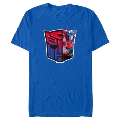 Мужская футболка Transformers Optimus Prime, синяя