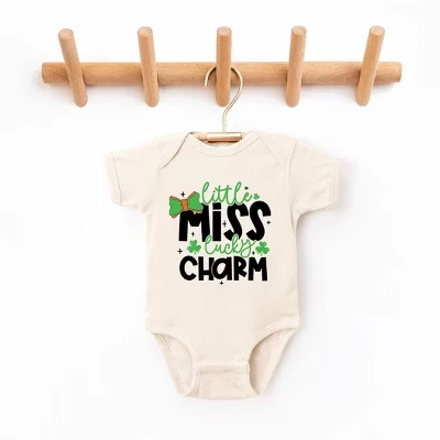 Детское боди Little Miss Lucky Charm натуральное