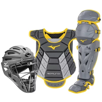 Женский комплект кетчера Mizuno Samurai 14–15″, серый
