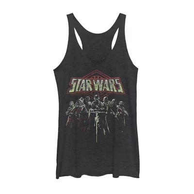 Женская спортивная майка : The Rise of Skywalker Knights of Ren Darkness Racerback без рукавов