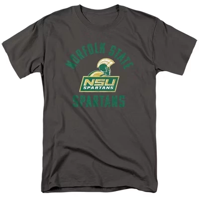 Мужская футболка NCAA Norfolk State с логотипом, графитовая