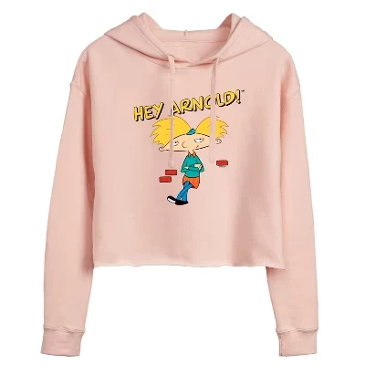 Женское худи Hey Arnold Cool Arnold, укороченное, синее