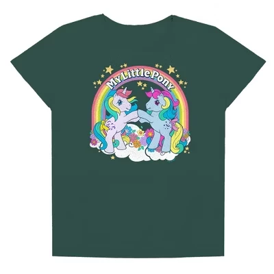 Женская свободная футболка из джерси Triblend в стиле ретро Unicorn Fist Bump