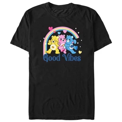 Мужская футболка Good Vibes Trio черного цвета