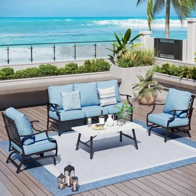 Комплект мебели Captiva Designs, 4 предмета, голубой