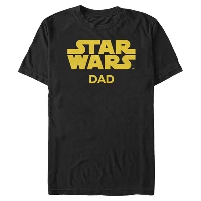 Мужская футболка с официальным логотипом A New Hope Dad, черная