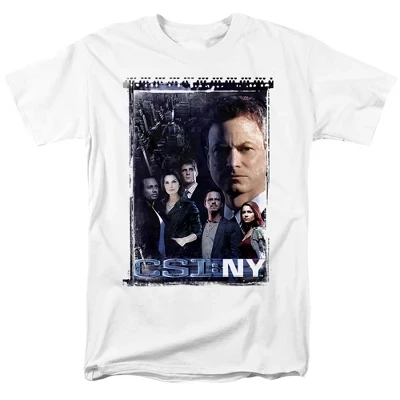 Футболка Csi Ny Watchful Eye для взрослых Белая white