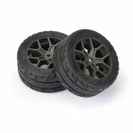 Racing 1020410 Vector S3 Wheels Tires 14mm (2) Belted Vendetta Infraction 3s