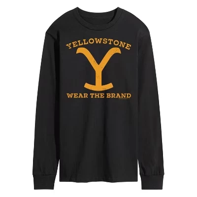 Мужской лонгслив Yellowstone Wear The Brand Y, черный