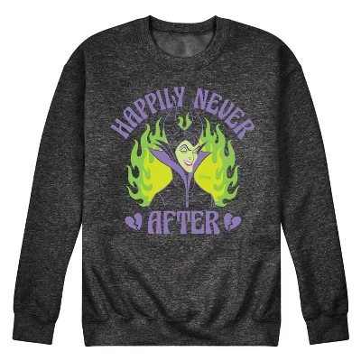 Мужская флисовая толстовка Happily Never After с графическим рисунком heather charcoal