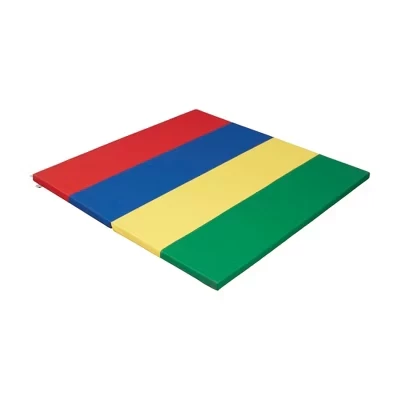 Игровой коврик ECR4Kids SoftZone 4 секции, разноцветный