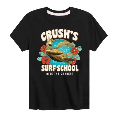 Футболка для мальчиков Finding Nemo Crush, черная