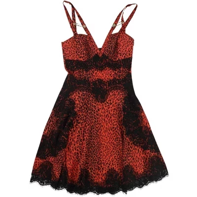 Женское платье Guess Nadine Fit & Flare, красное
