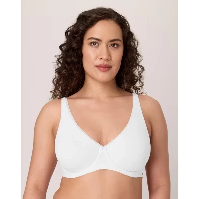 Женский бюстгальтер Bali Cotton Collection 2-слойный, белый