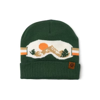 Детская теплая вязаная шапочка Freestyle Beanie для мальчиков и девочек зеленого цвета