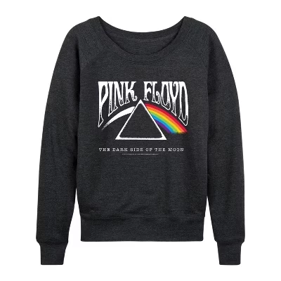 Женский лонгслив Pink Floyd DSOTM, угольно-серый
