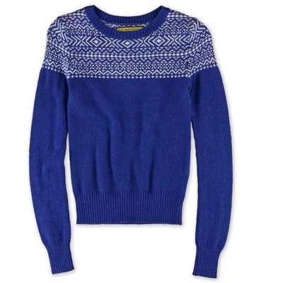 Женский свитер Aeropostale Colorblock, синий