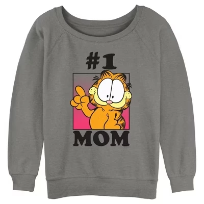 Женская толстовка Junior's Women Mother's Day #1 для мамы серого цвета