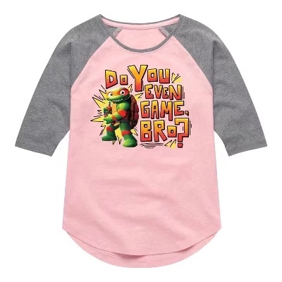 Футболка для девочек Teenage Mutant Ninja Turtles, розовая