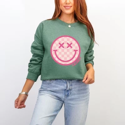 Женская толстовка Simply Sage Market S.W.Smiley, меланжевый