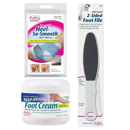 Набор PediFix Heel-So-Smooth для ухода за пятками