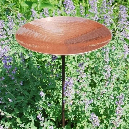 Поилка для птиц Achla Designs 91 см на ножке, коричневая