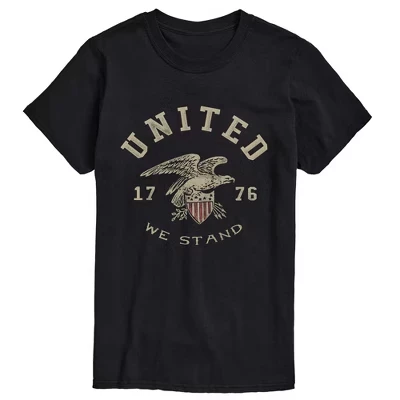Мужская футболка Instant Message United We Stand, черная