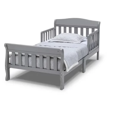 Детская кровать Delta Children Canton для малышей, серая
