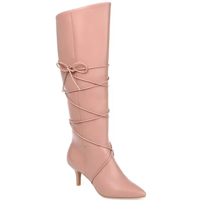 Женские ботинки Journee с комфортной стелькой Kaavia Boots rose