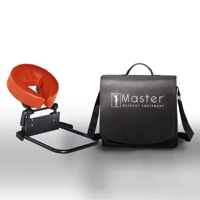 Массажная накладка Master Massage с подголовником, коричная