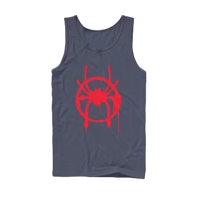 Мужская майка с изображением Человека-паука в символе Spider-Verse