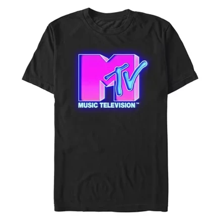 Мужская футболка MTV Бумбокс, 3XL, аэрография, черная