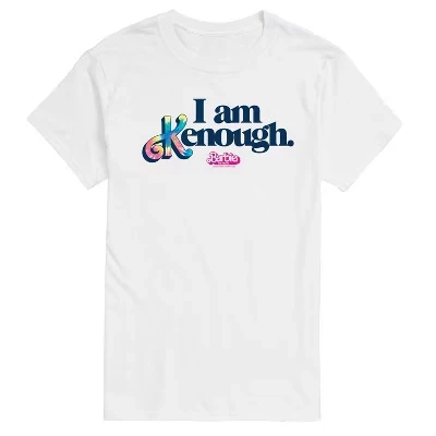 Мужская футболка Barbie I Am Kenough, белая