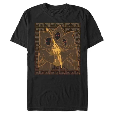 Мужская футболка Star Wars Mandalorian Jawa Egg, черная